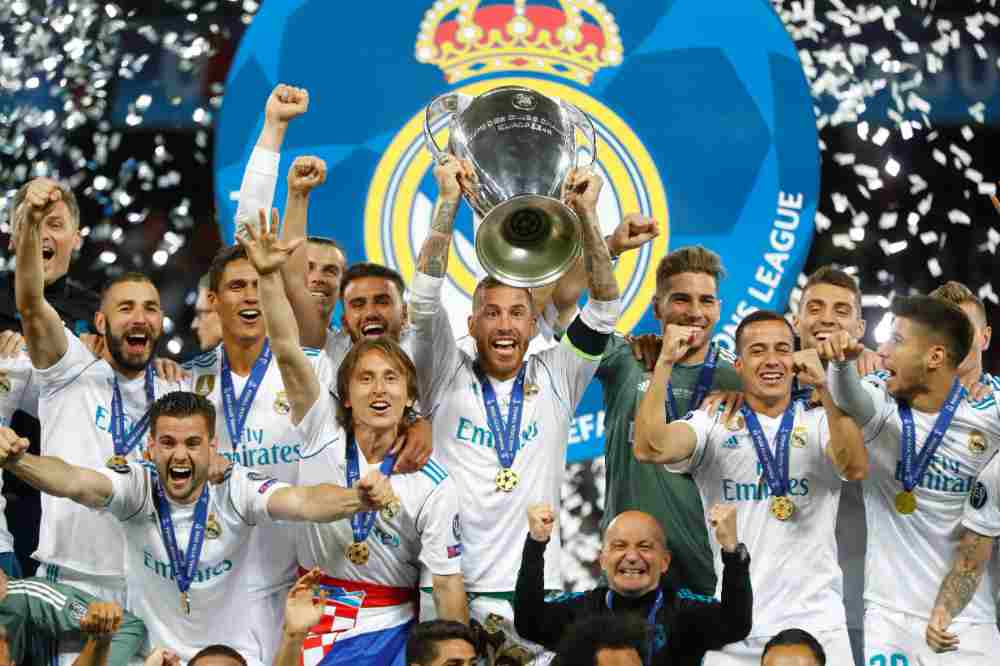 جشن قهرمانی رئال مادرید در لیگ قهرمانان اروپا 