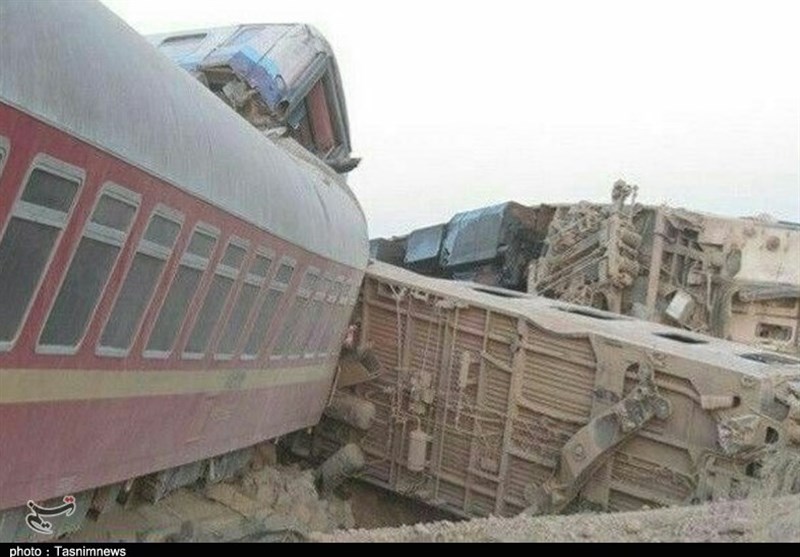 قطار واژگون شده, قطار طبس یزد